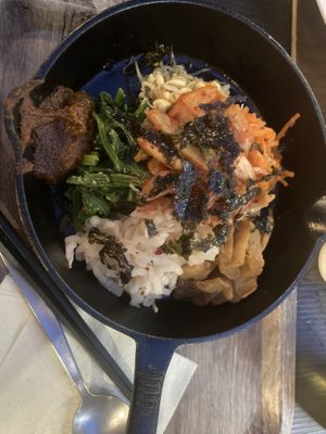 Bibimbap   at Plant Based Tokyo in Tokyo