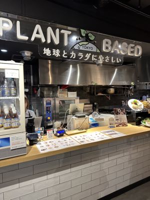 Ordering Counter  at Plant Based Tokyo in Tokyo