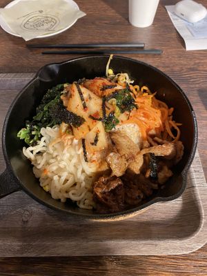 Vegan Bibimbapp  at Plant Based Tokyo in Tokyo