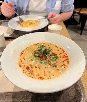 Tan tan ramen   at Plant Based Tokyo in Tokyo