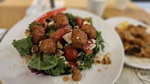 Power salad at Plant Based Tokyo in Tokyo