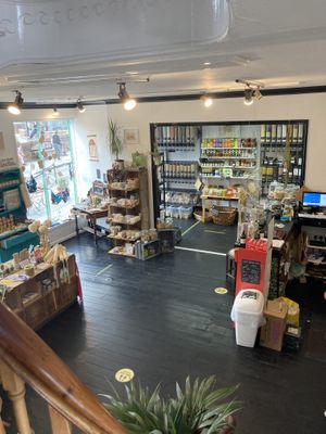 Adjoining shop  at Little Green Refills in Abergavenny