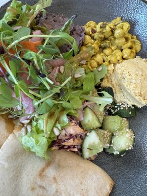 Mixed salad   at Little Green Refills in Abergavenny