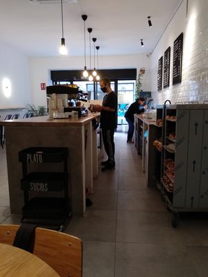 Interior at Delish Vegan Doughnuts - Malasaña in Madrid