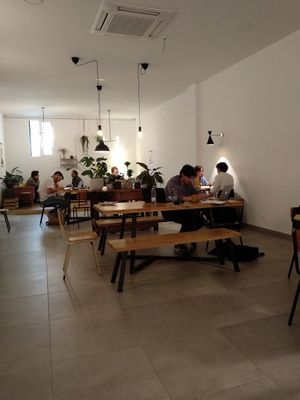 Interior at Delish Vegan Doughnuts - Malasaña in Madrid