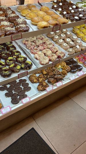 The doughnuts 🍩 at Delish Vegan Doughnuts - Malasaña in Madrid