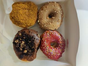 Doughnuts at Delish Vegan Doughnuts - Malasaña in Madrid