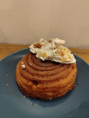 pumpkin spice at Delish Vegan Doughnuts - Malasaña in Madrid