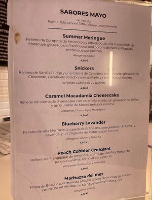 May monthly flavours at Delish Vegan Doughnuts - Malasaña in Madrid