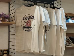 Merch shop at Delish Vegan Doughnuts - Malasaña in Madrid