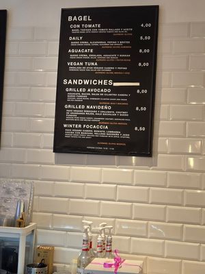 Vegan food at Delish Vegan Doughnuts - Malasaña in Madrid