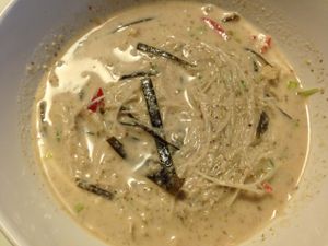 soup at Catering Raw.z in Bucharest