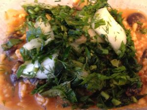 bulgar wheat at Catering Raw.z in Bucharest