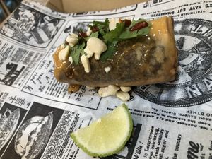 Hanoi roll at FinaFilipina in Madrid