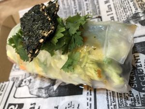 Spring roll at FinaFilipina in Madrid