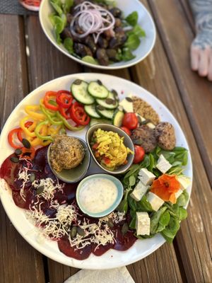 Vegane Brettljause  at Trapl Weingut in Lemsitz