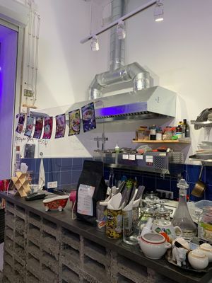 Kitchen  at Polkilo Food in St Petersburg