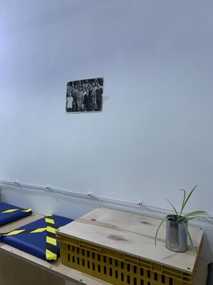 Wall at Polkilo Food in St Petersburg