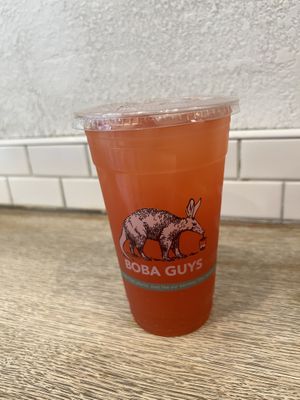 Strawberry 🍓 Tea  at Boba Guys in San Francisco