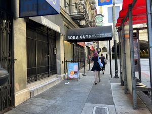 Entrance   at Boba Guys in San Francisco