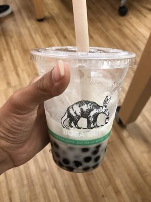 Horchata with boba  at Boba Guys - Hayes Valley in San Francisco