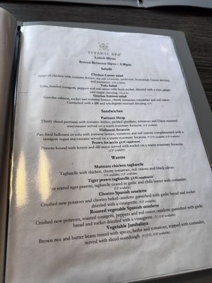 Lunch  at Titanic Spa in Huddersfield