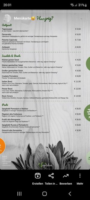  at Vegitalian in Salzburg