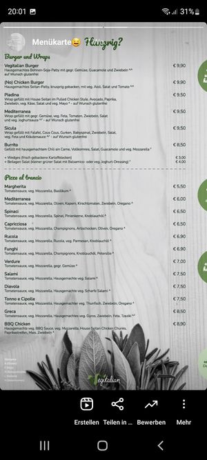  at Vegitalian in Salzburg