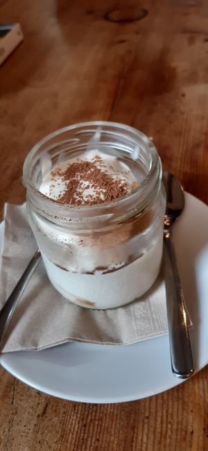 Tiramisu at Vegitalian in Salzburg