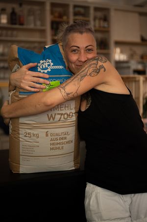 We use only local Bio-Wheat  at Vegitalian in Salzburg