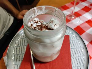 Tiramisu at Vegitalian in Salzburg