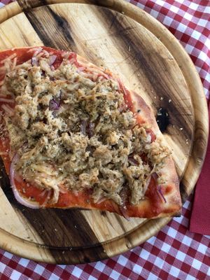 Pizza Tonno e Cipolle   at Vegitalian in Salzburg