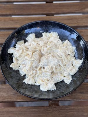 Pasta Carbonara  at Vegitalian in Salzburg
