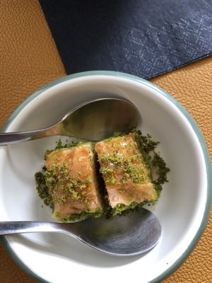 Baklava  at Hummus Falafel En Meer in Breda