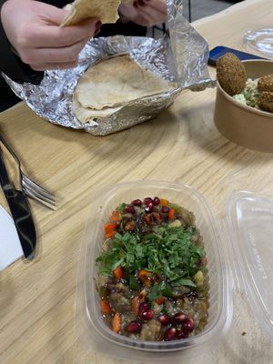 Baba ganoush  at Hummus Falafel En Meer in Breda