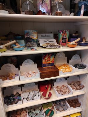 Crystals at Healthy Days in Cork