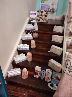 Salt stones at Healthy Days in Cork