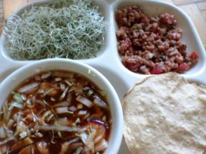Vegan Pozole and Ceviche at Alta Fibra at Alta Fibra in Guadalajara