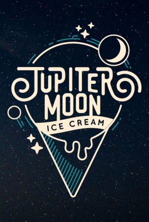 Logo (from website) at Jupiter Moon Ice Cream in St Cloud