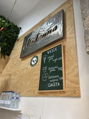 Everything is vegan!  at Madonna Gelateri in Girona
