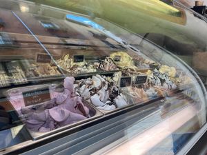 Flavors at Madonna Gelateri in Girona