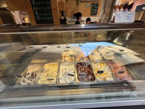 Flavors at Madonna Gelateri in Girona