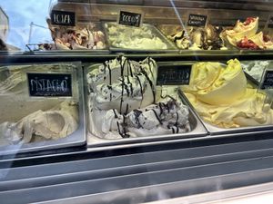 Ice creams   at Madonna Gelateri in Girona