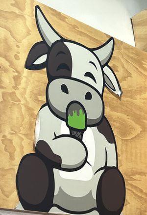 Happy Cow   at Madonna Gelateri in Girona