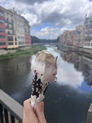 !!!  at Madonna Gelateri in Girona