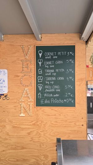 Vegan!! at Madonna Gelateri in Girona