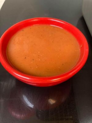 Tomato Basil Soup! at Downtown D'Lites Cafe in Kilgore