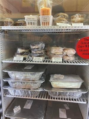 We regularly have available vegan dessert options, fruit bars, cookies, and vegan ice cream sandwiches at Downtown D'Lites Cafe in Kilgore