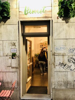 Outside  at Idem Con Patate in Turin