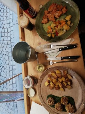 Lunch at Idem Con Patate in Turin